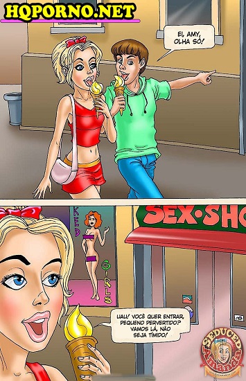 Seduced Amanda – A family Orgy 1