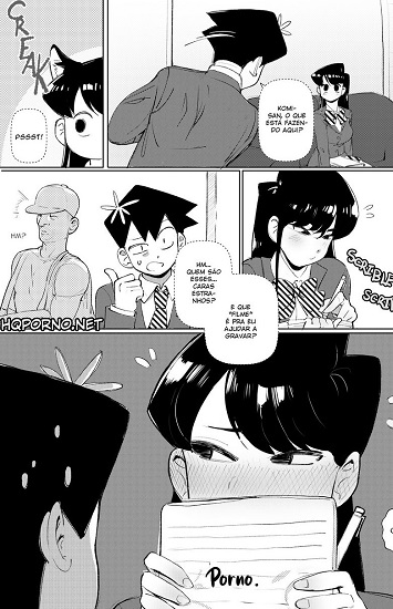 Komi san makes a porno Komi-san makes a porno